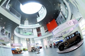 Museum Mobile v Ingolstadtu najdete u centrály Audi.