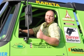 Marek Spáčil by rád dojel v elitní desítce pořadí kamionů.
