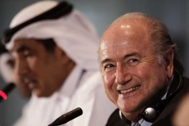 Prezident Mezinárodní fotbalové federace Sepp Blatter.