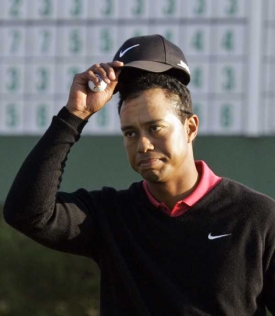 Tiger Woods je i přes aféry nejlepším golfistou roku.