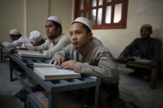 Islámská škola v Karáčí.