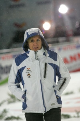 Kateřina Neumannová během libereckého šampionátu.