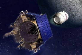 Nejprve do Měsíce narazil raketový stupeň, krátce po něm sonda LCROSS.