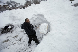 V některých částech USA napadlo až 60 centimetrů sněhu.