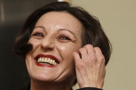 Letošní držitelka Nobelovy ceny za literaturu Herta Müllerová.