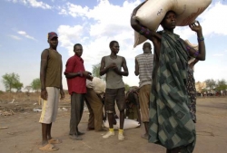 Pomoc OSN pro strádající obyvatele jižního Súdánu.