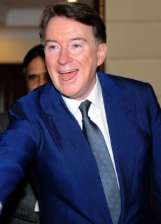 Britský ministr Peter Mandelson.