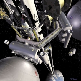 Kosmický výtah by mohl nahradit rakety a raketoplány.