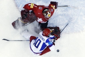 Hokejisté Švýcarska překvapivě vyřadili Rusko.
