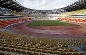 Stadion pro Africký pohár v Luandě.