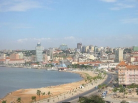 Angolská Luanda.