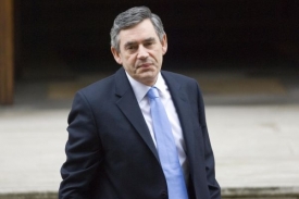 Britský premiér Gordon Brown.