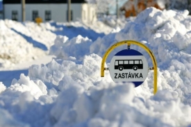 Silné sněžení zasáhne Moravu ve středu odpoledne.