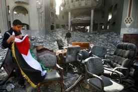 V pásmu Gazy zničil Izrael stovky budov.