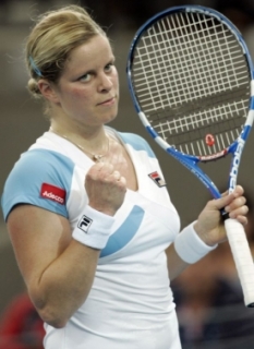 Kim Clijstersová v Brisbane porazila všechny své soupeřky.