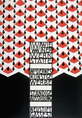 Plakát pro Wiener Werkstätte.