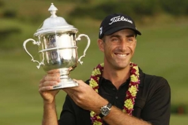 Americký golfista Geoff Ogilvy kraloval turnaji na Havaji.