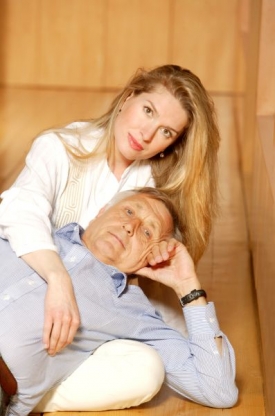 Jiří Menzel s manželkou Olgou v době, kdy byli ještě šťastní.