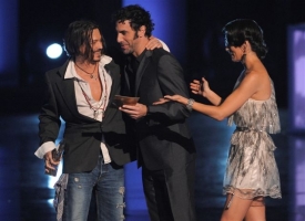Johnny Depp na lednovém People's Choice Awards.