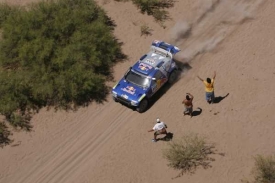 Vůz vítěze letošní Rallye Dakar Carlose Sainze.