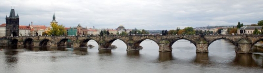 Karlův most, chlouba Prahy.