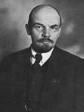 Bolševický vůdce Lenin.