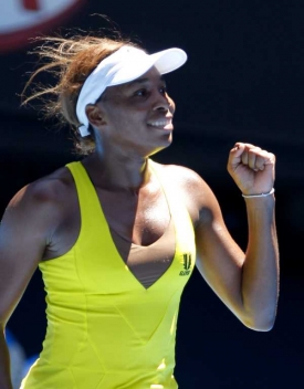 Venus Williamsová je ve čtvrtfinále.