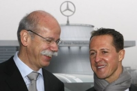 Vysněná německá spolupráce: šéf Daimleru Dieter Zetche s 