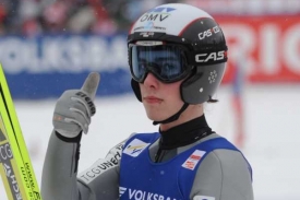 Antonín Hájek během lednových závodů v Kulmu.