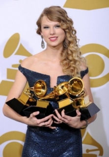 Country diva Taylor Swiftová.