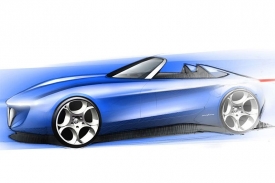 Pininfarina představí v Ženevě koncept dvoumístné Alfy Romeo.