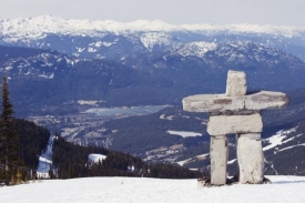 Inuitská socha se stala maskotem letošních olympijských her.