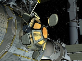 Evropský modul Cupola nabídne astronautům skvělou vyhlídku z ISS.