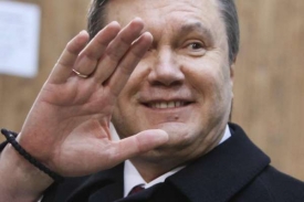 Vlevo v bok k Moskvě? Nový ukrajinský prezident Janukovič.
