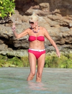 Ivana Trumpová trávila několik dní dovolenou v Karibiku.
