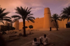 Pevnost Musmak v Saúdské Arábii.