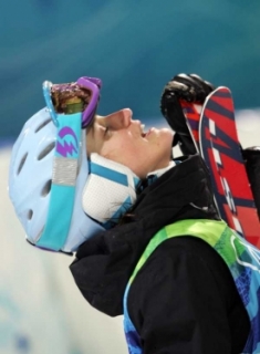 Boulařka Nikola Sudová po olympijském závodu ve Vancouveru.
