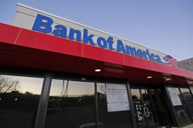 Pobočka Bank of America v Charlotte.