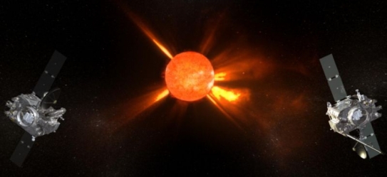 Snímky Slunce pocházejí z dvojice solárních sond STEREO.