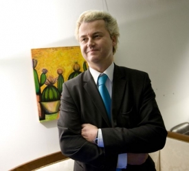Novodobý křižák a možný budoucí premiér Nizozemska - Wilders.