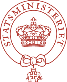 Logo dánské vlády.