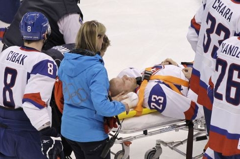 Zraněný Bartečko byl okamžitě ošetřen. 