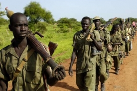 Súdánští rebelové ze SPLA.