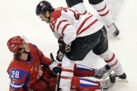 Kanadští hokejisté měli nad Ruskem jasně navrch.
