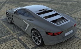 Supersport vychází z Audi R8, v plánu je ale i hybridní verze.