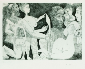 Mytologická scéna (Agamemnón žádá o Bríseovnu), 1968