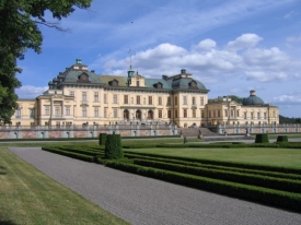Zámek Drottningholm.