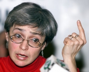 Zavražděná novinářka Anna Politkovská.