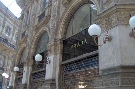 Obchod Prady v Miláně