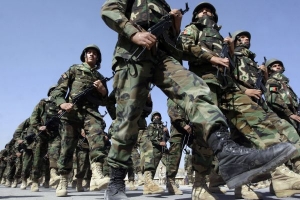 Afghánší vojáci.